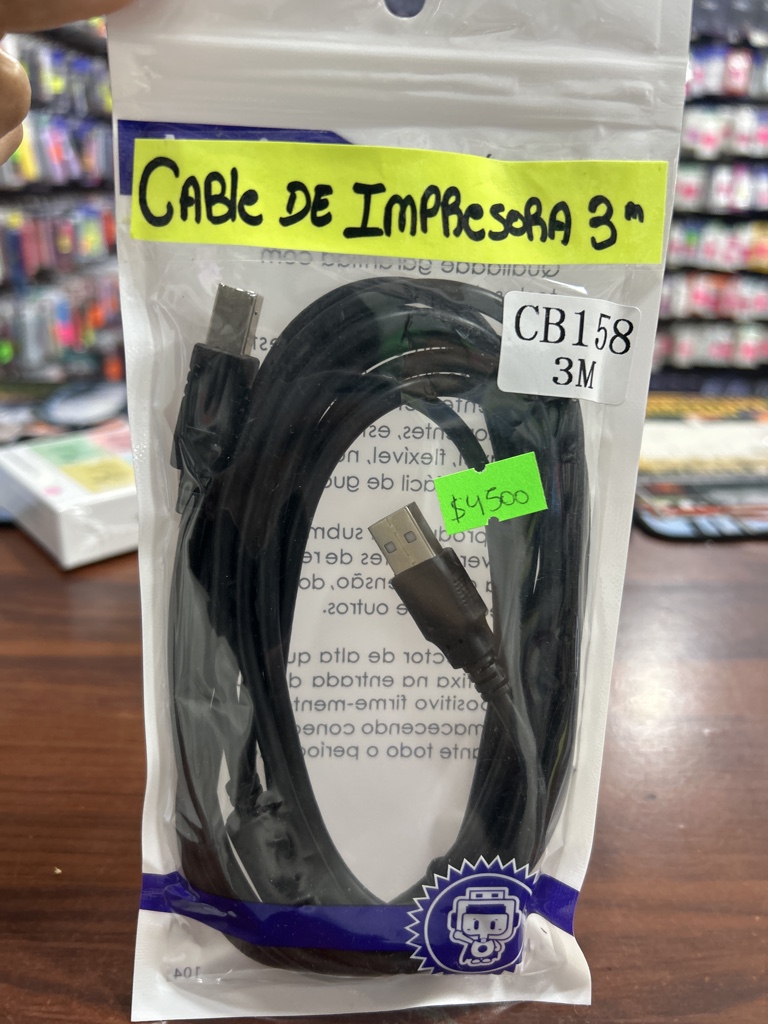Cable de impresora 3m