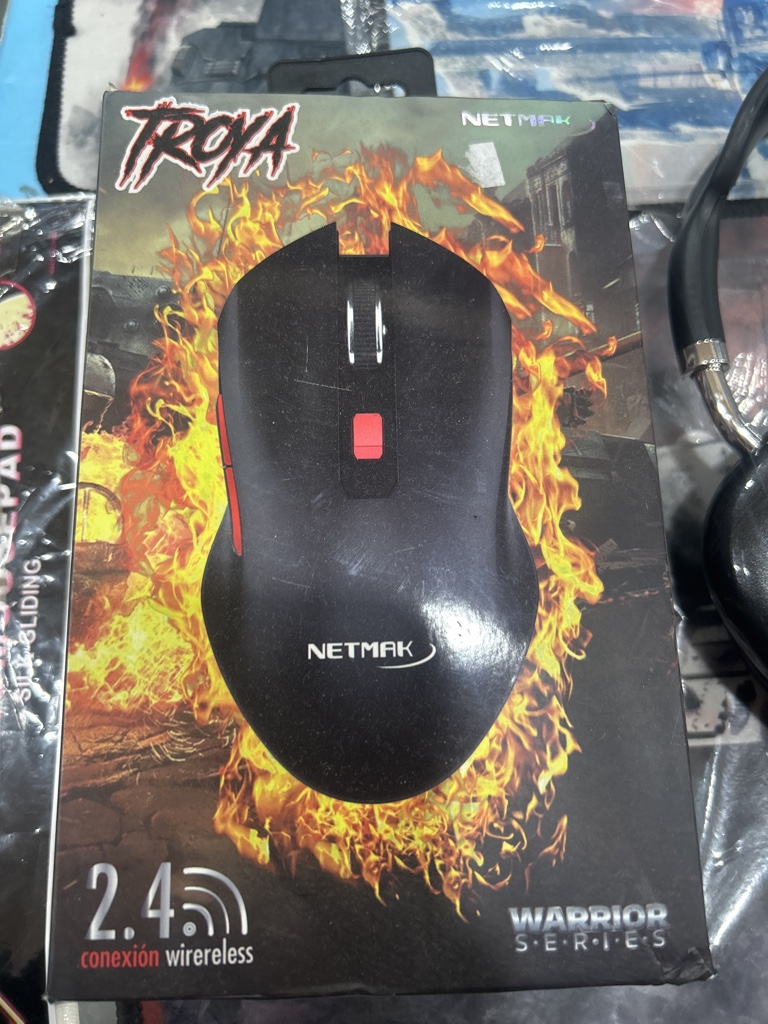 Mouse inalámbrico BT netmak TROYA