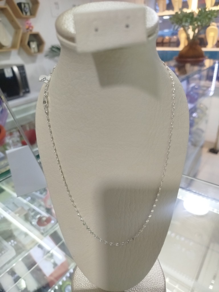 Cadena plata fina