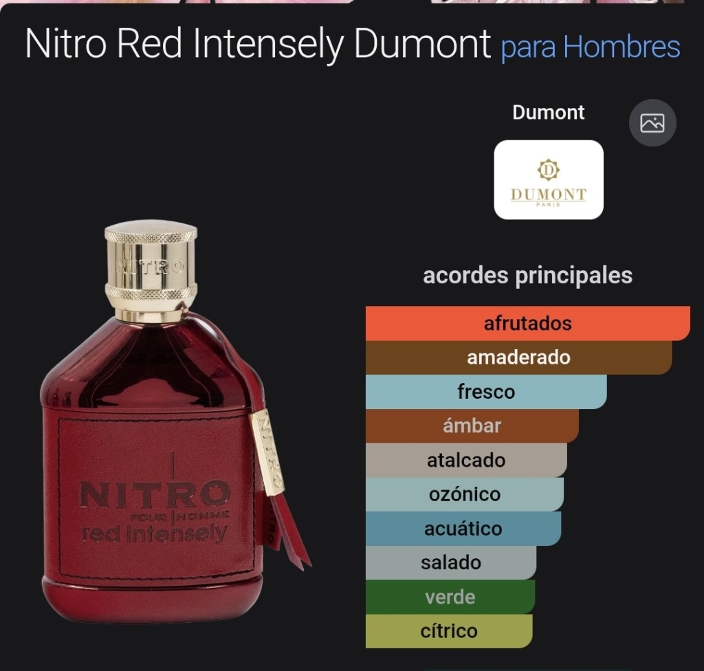 Nitro Red Intensely Dumont