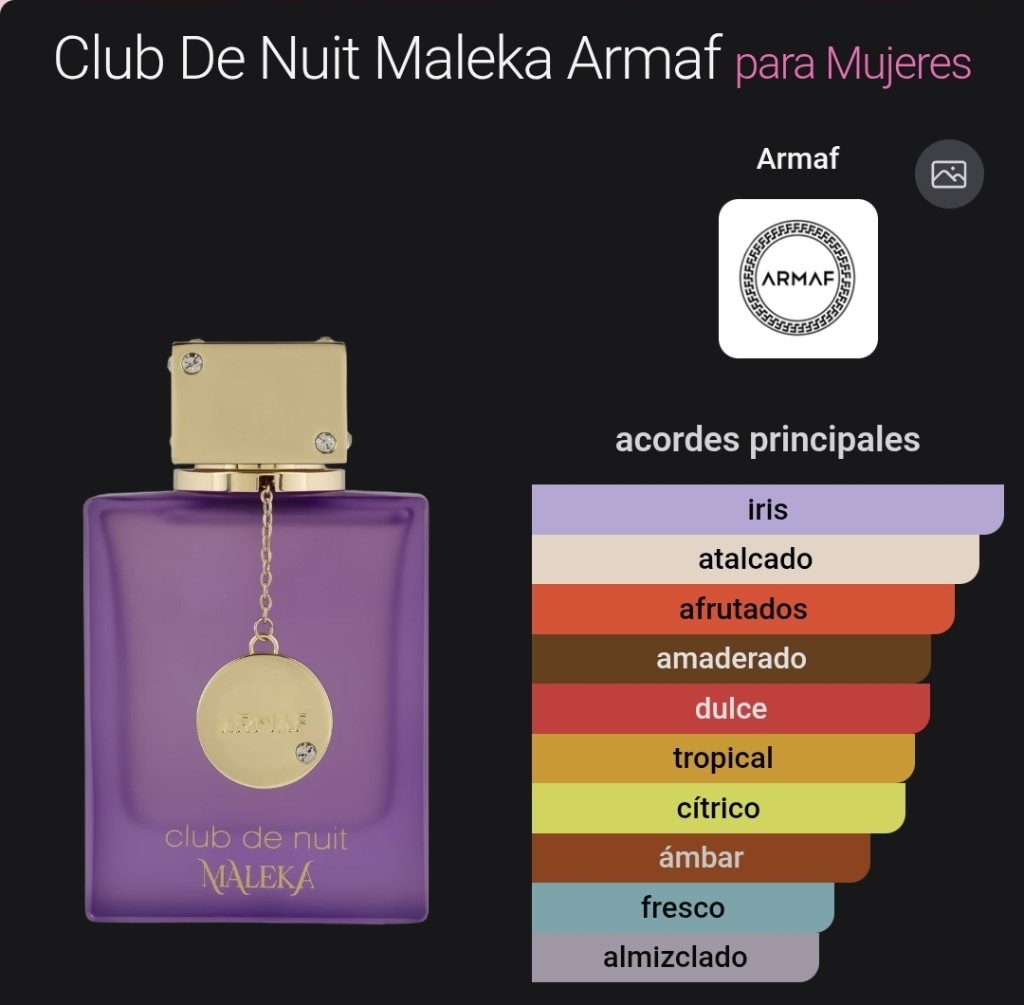 Club De Nuit Maleka Armaf