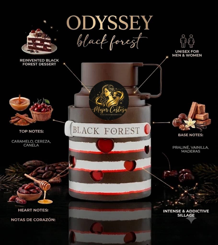 ARMAF, ODYSSEY BLACK FOREST 3.4 EDP U