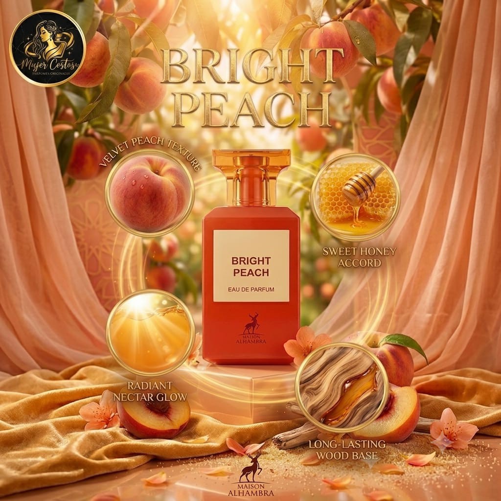 LATTAFA,MAISON ALHAMBRA - BRIGHT PEACH EDP U