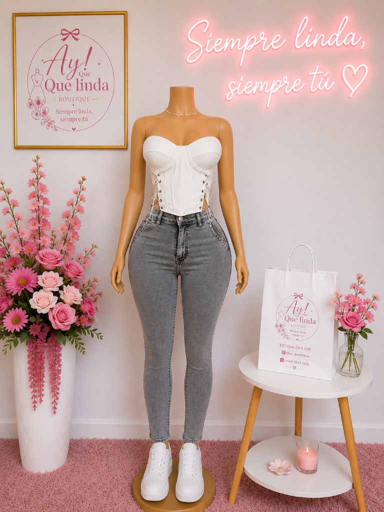 Top strapless😘