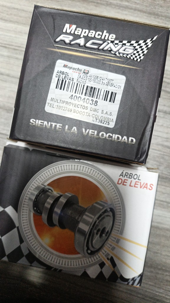 Árbol de levas AK125/EVO/ TTR/CR4