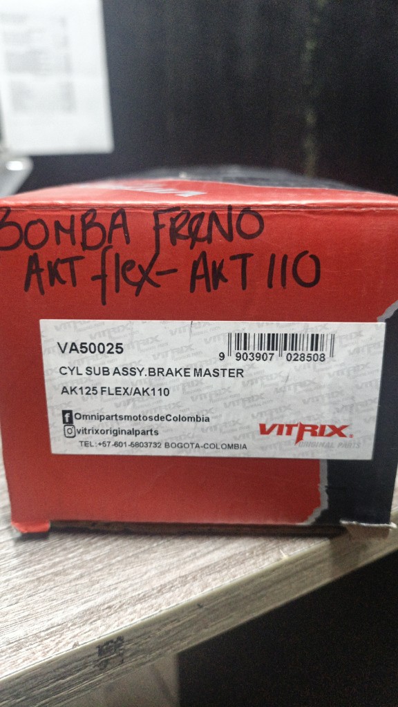Bomba freno delantera Flex 125 / ak110