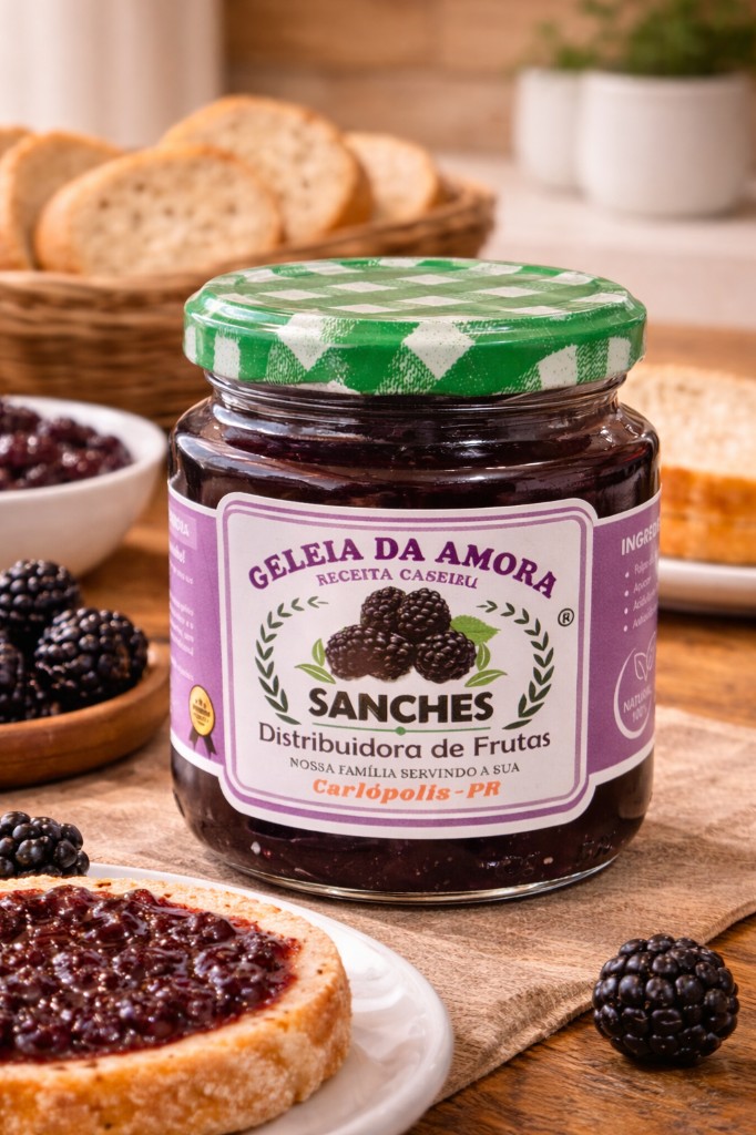 Geleia de Amora Sanches 250g