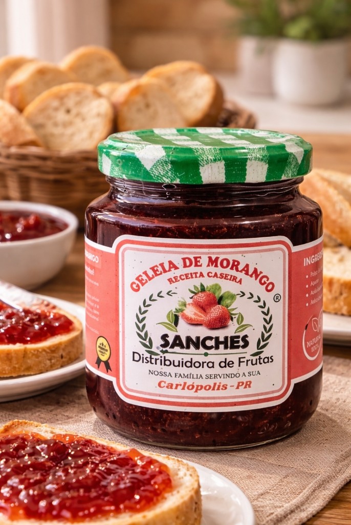 Geleia de Morango Sanches 250g