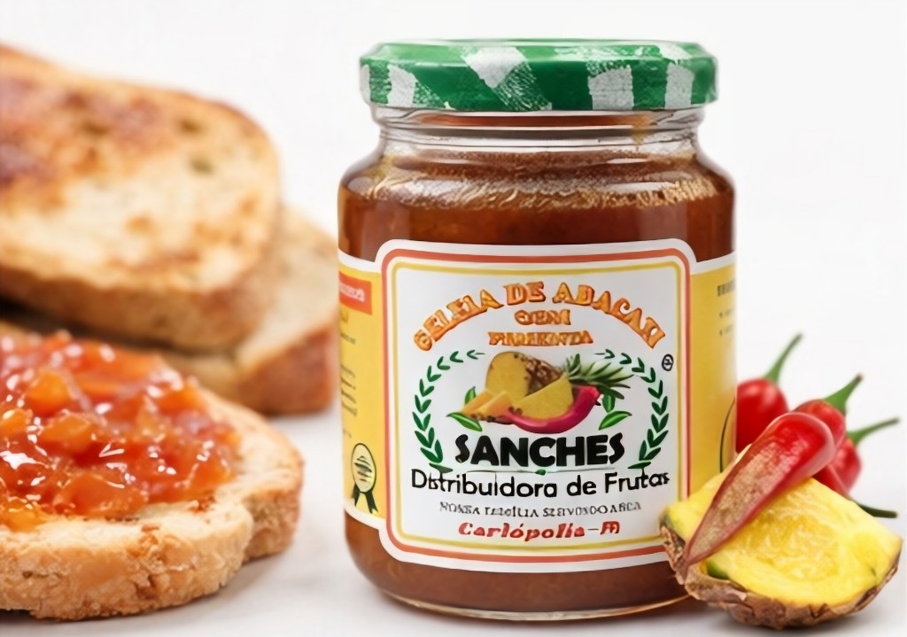 Geleia de Abacaxi com Pimenta Sanches 250g