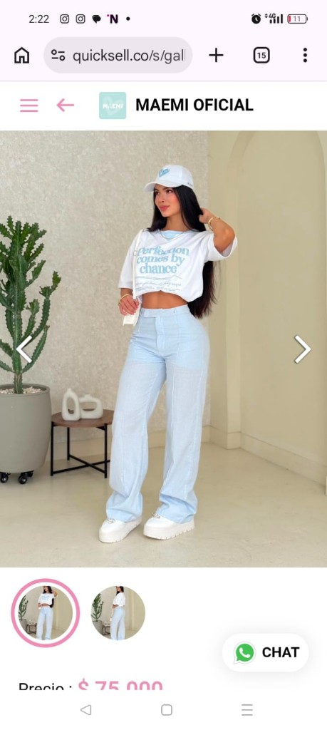 Pantalón Texas Celeste 10