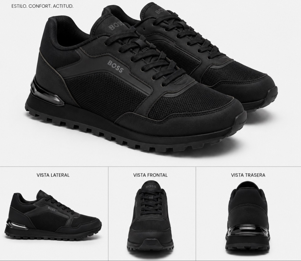 BOSS  NEGRO TALLA 42 (1092)