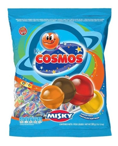 Misky Cosmos chupetines surtidos x40u