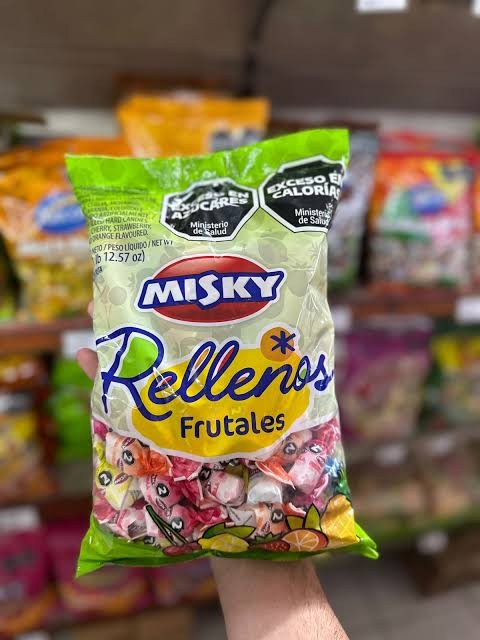 Caramelos Misky Rellenos Frutales