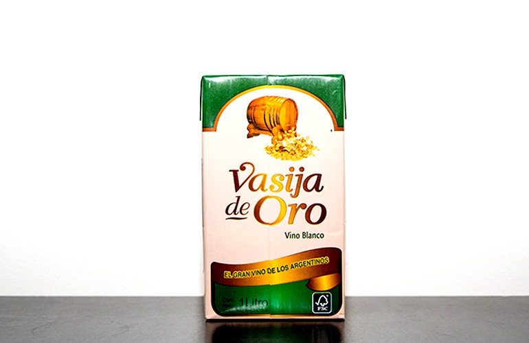 Vasija de Oro vino blanco 12x1L