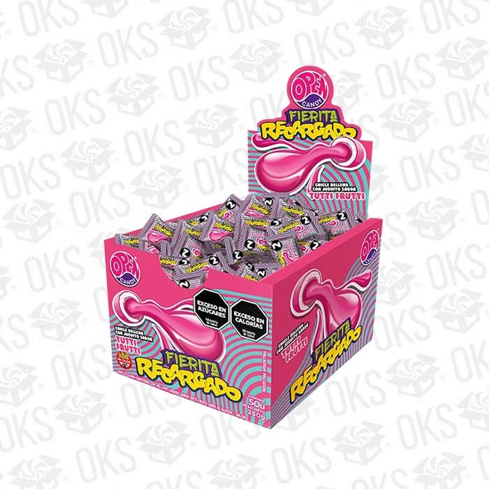 Chicle fierita recargo x50u
