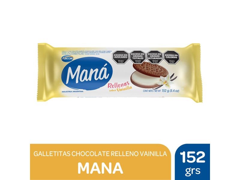 Maña rellenas vainilla 36x 152g