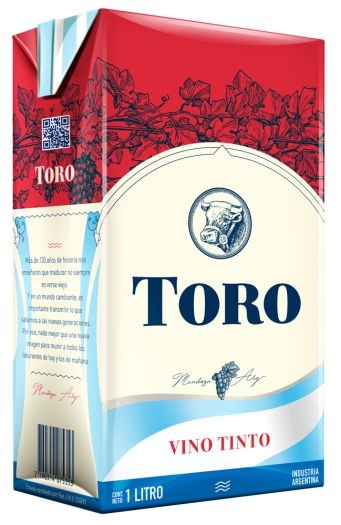 Vino toro Tinto 12x1L