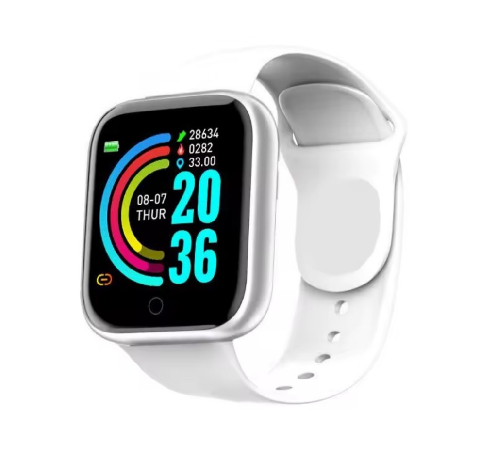 Reloj inteligente blanco