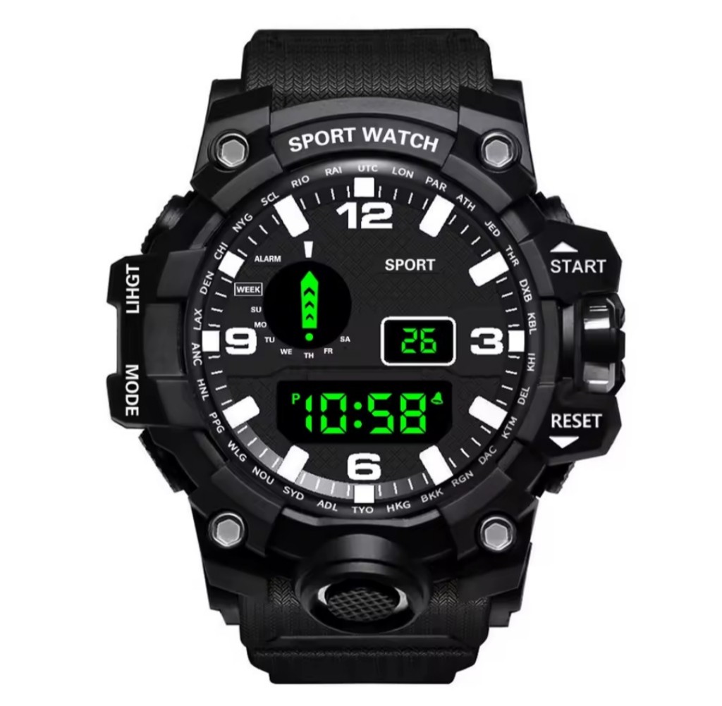 Reloj digital sencillo