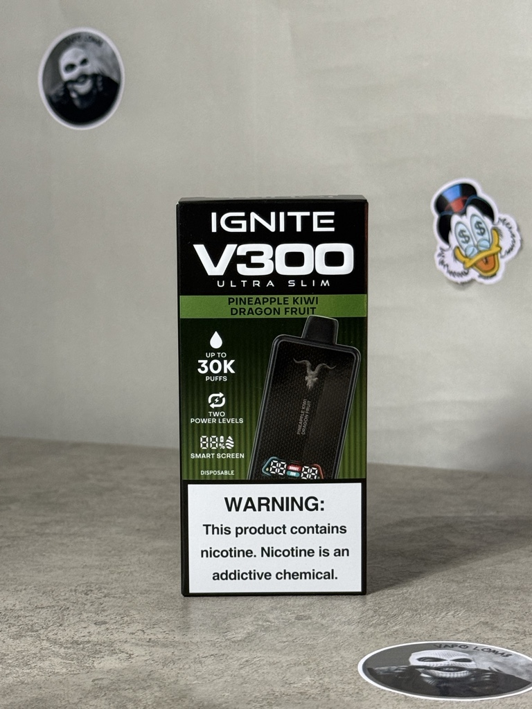 IGNITE V300 Pineapple Kiwi Dragon Fruit