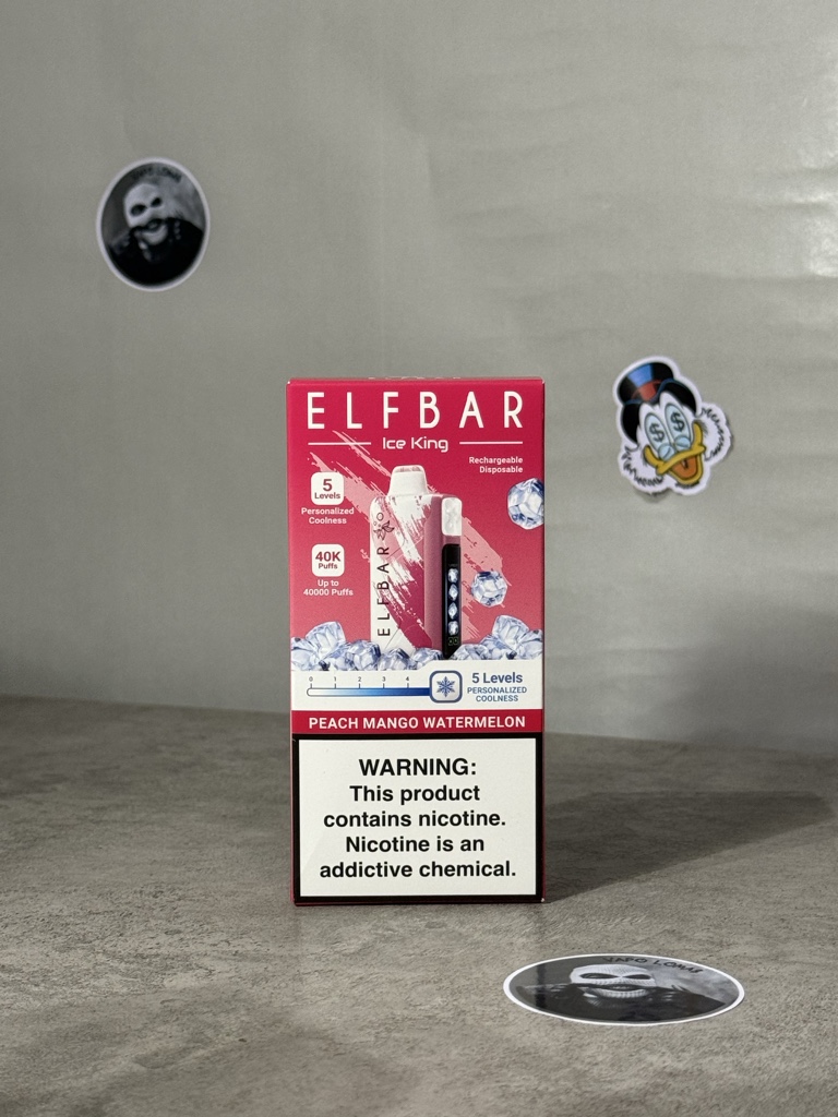 ELFBAR Ice King Peach Mango Watermelon
