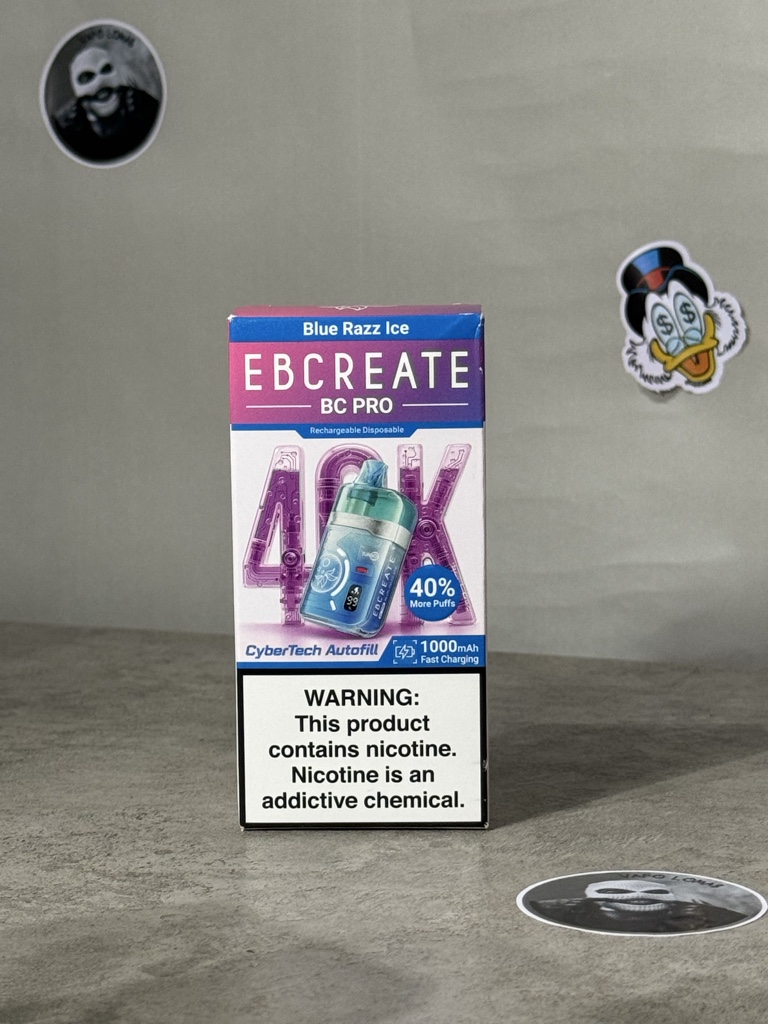 EBCREATE BC PRO Blue Razz Ice
