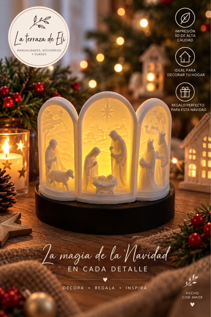Nacimiento luminoso LED