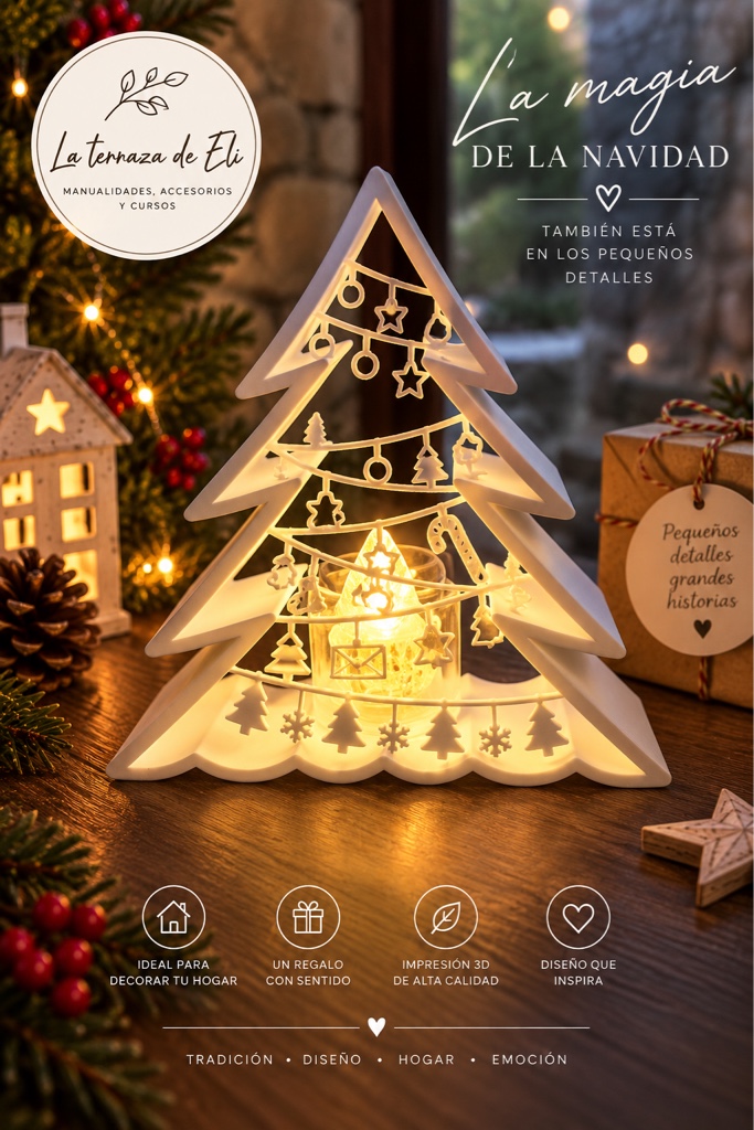 Árbol bolitas de Navidad