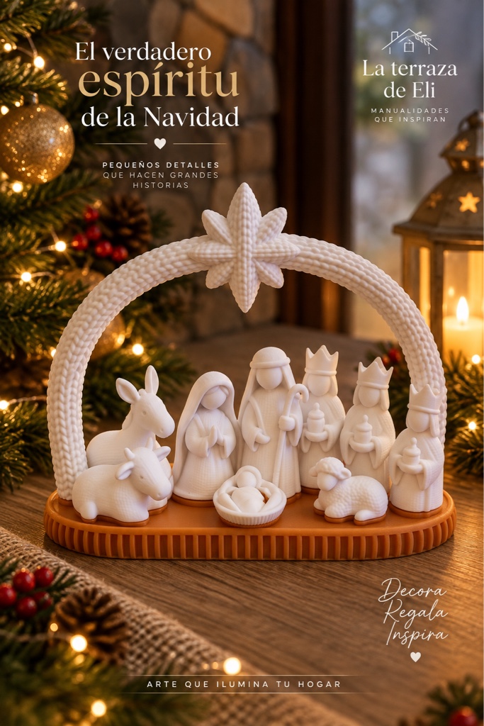 Pesebre arco corrugado