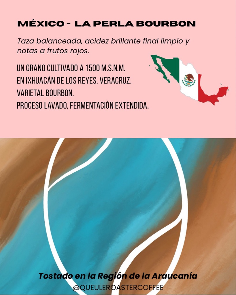 México La Perla Bourbon café