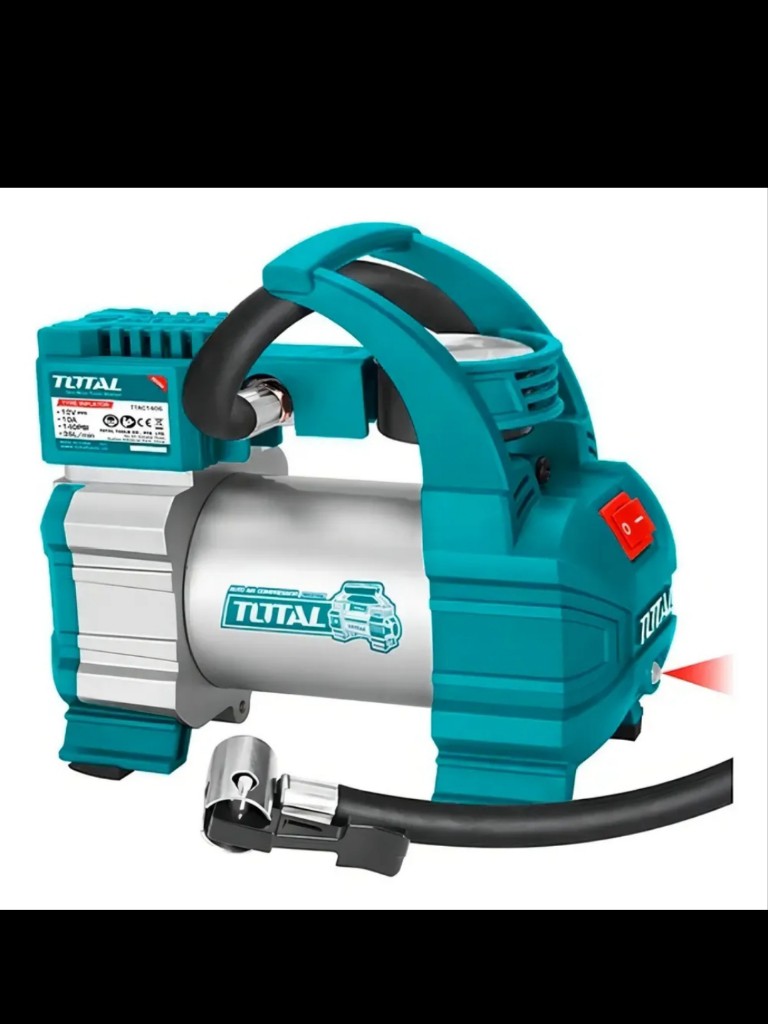 Compresora De Aire De 145psi Total Tools Ttac1406 Color Turquesa Fase eléctrica Monofásica Frecuencia 60