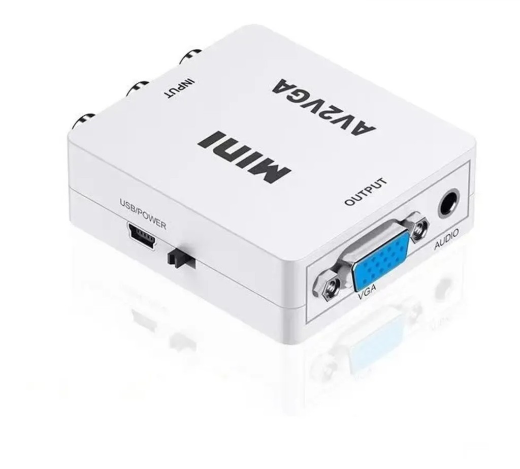 Mini VGA a rca adaptador