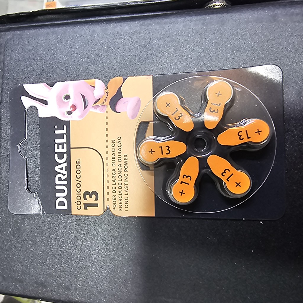 Pila Duracell 13 audiologica