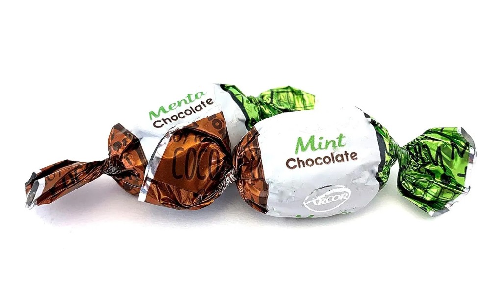 Caramelo menta chocolate x1
