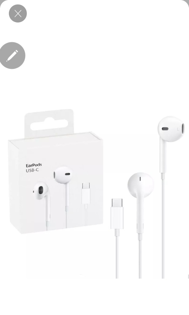 Audifonos tipo c 15 earpods usb c