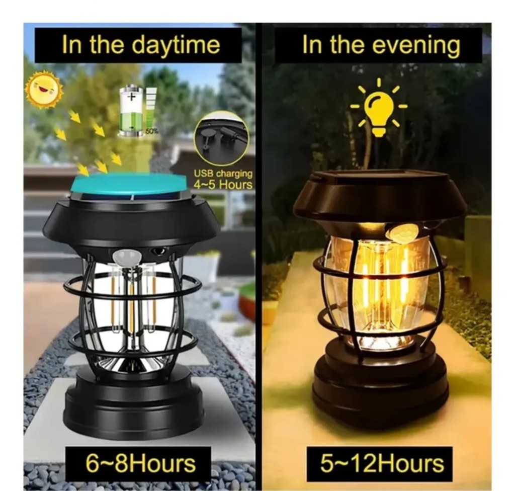 Lampara Solar Sensor Light BK-5809