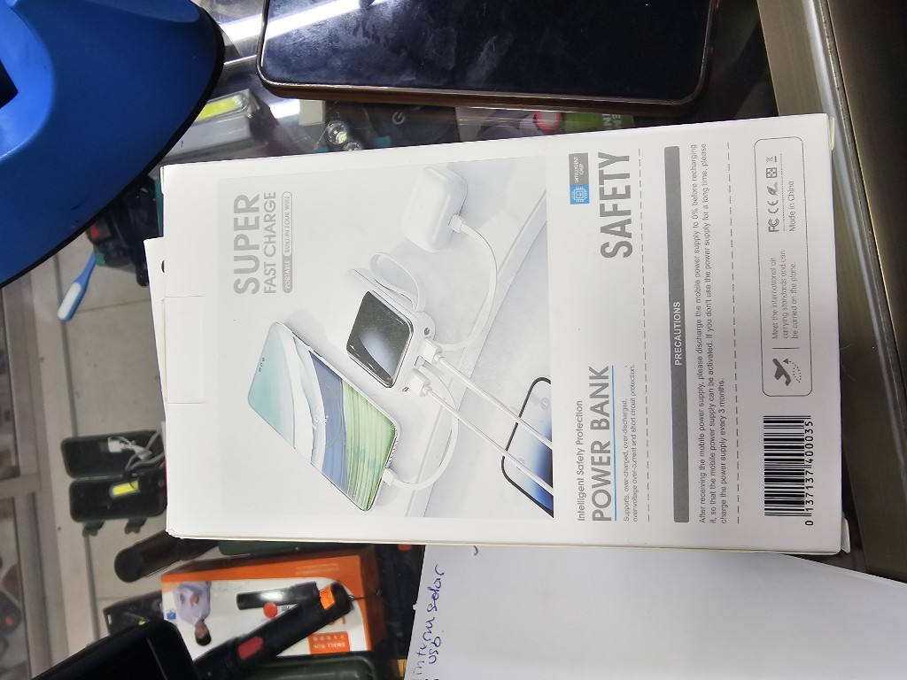 Power bank cargador portátil 10000 mha