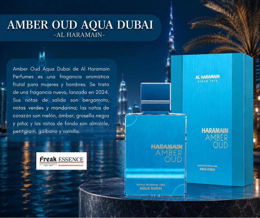 AL HARAMAIN Amber Oud Aqua Dubai 100ml EDP