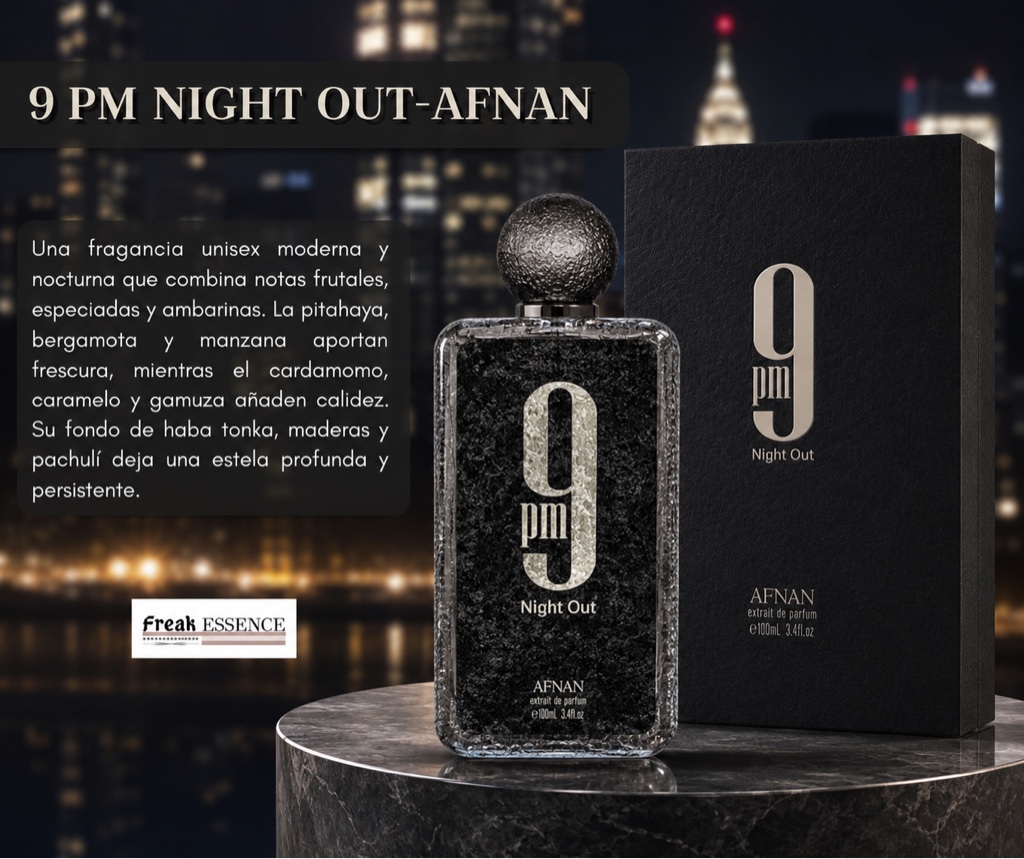 AFNAN 9PM Night Out 100ml EDP