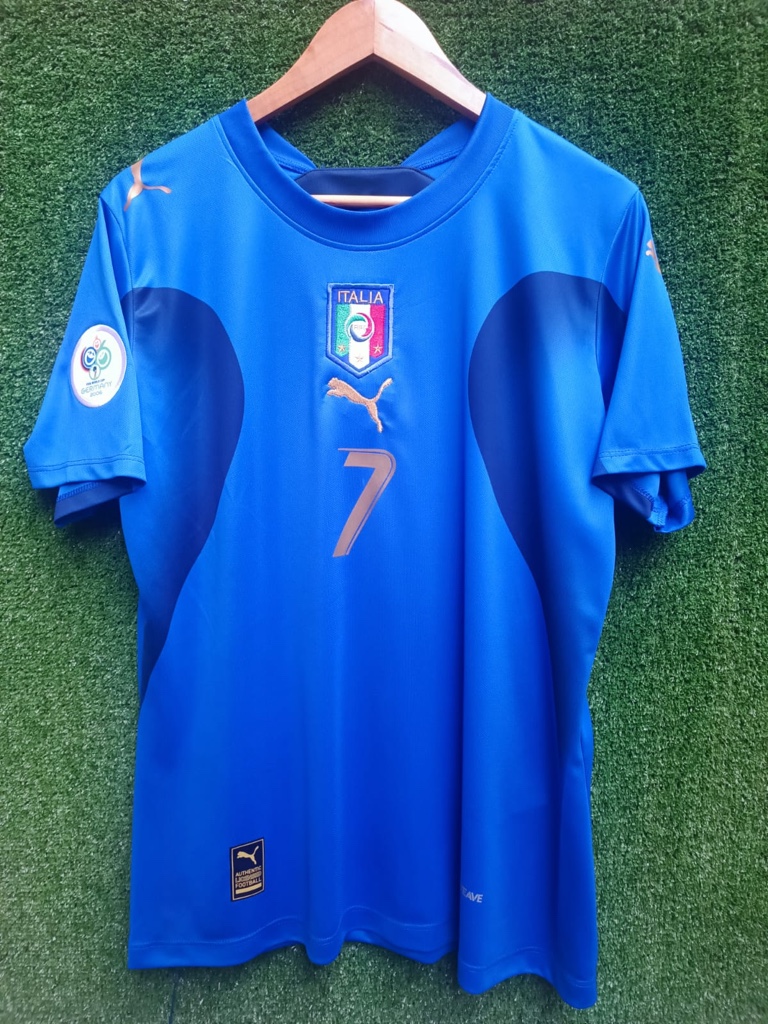 Camiseta Retro Italia - Mundial 2006