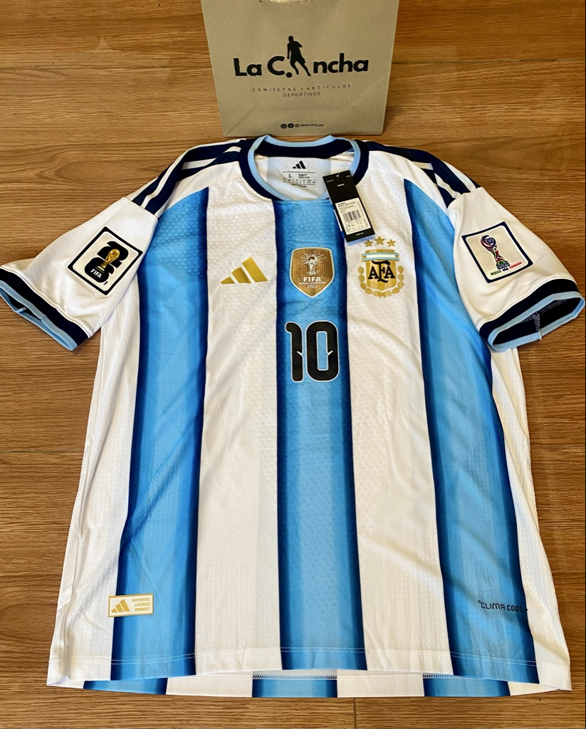 Camiseta “Último Mundial de Messi”