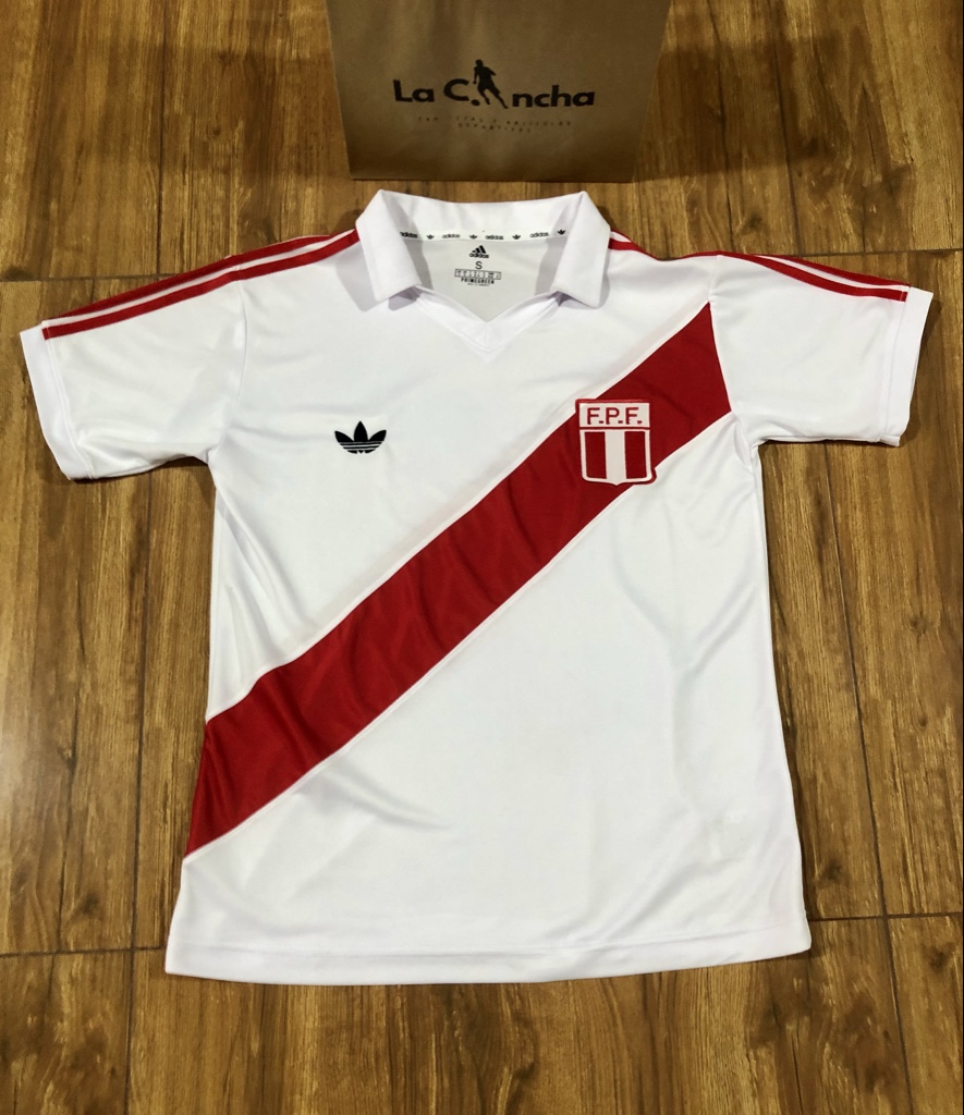 Camiseta Perú Retro Manga corta - Año 1978