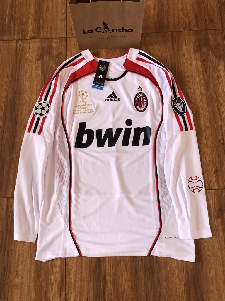 Camiseta Retro Manga Larga AC Milan - Final Champions 06/07