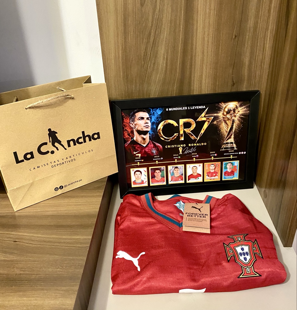 Pack CR7 (Cuadro + Camiseta)