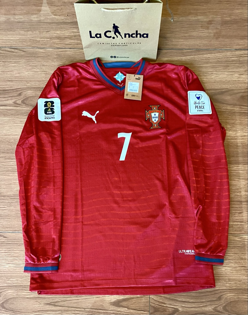 Camiseta “Último Mundial de CR7” manga larga
