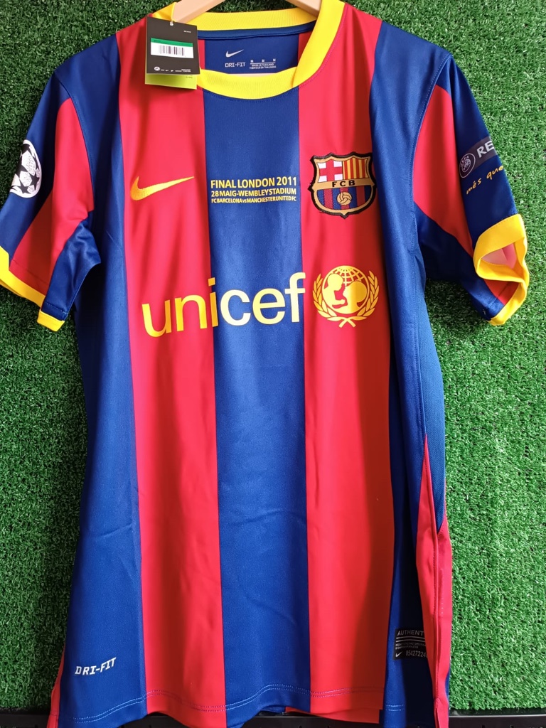 Camiseta Retro Barcelona - Final De Champions 10/11