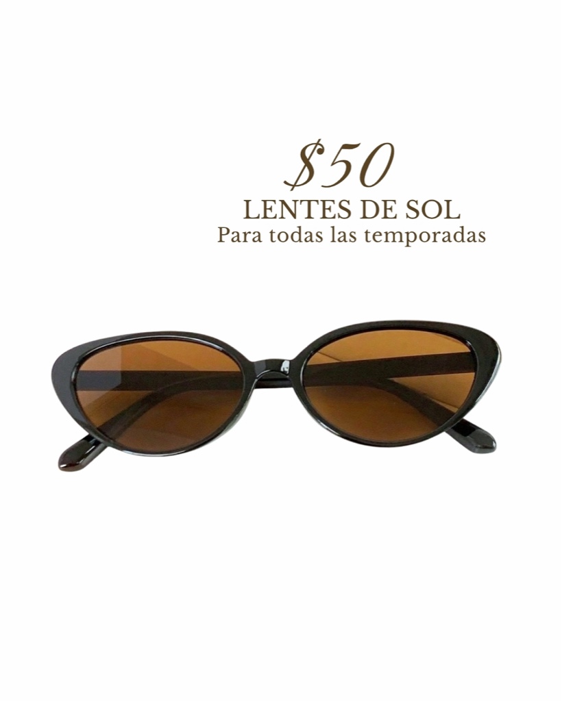 Lentes de sol cafés