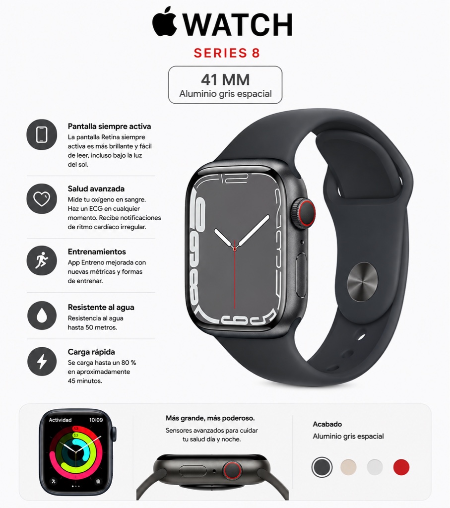 Apple Watch serie 8 41 mm