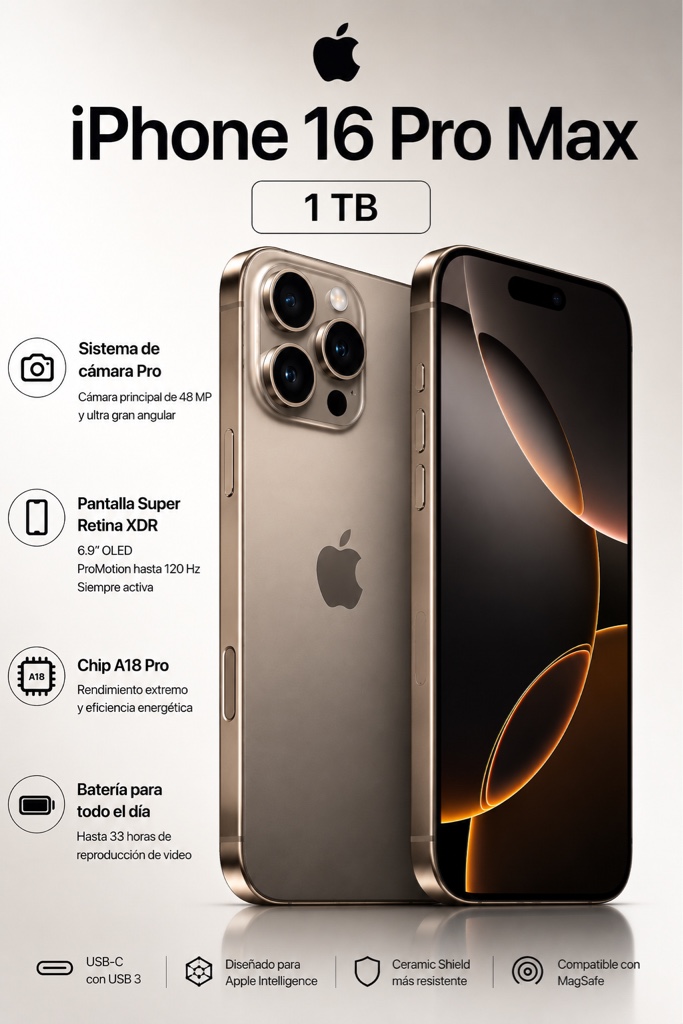 iPhone 16 pro Max 1 tb