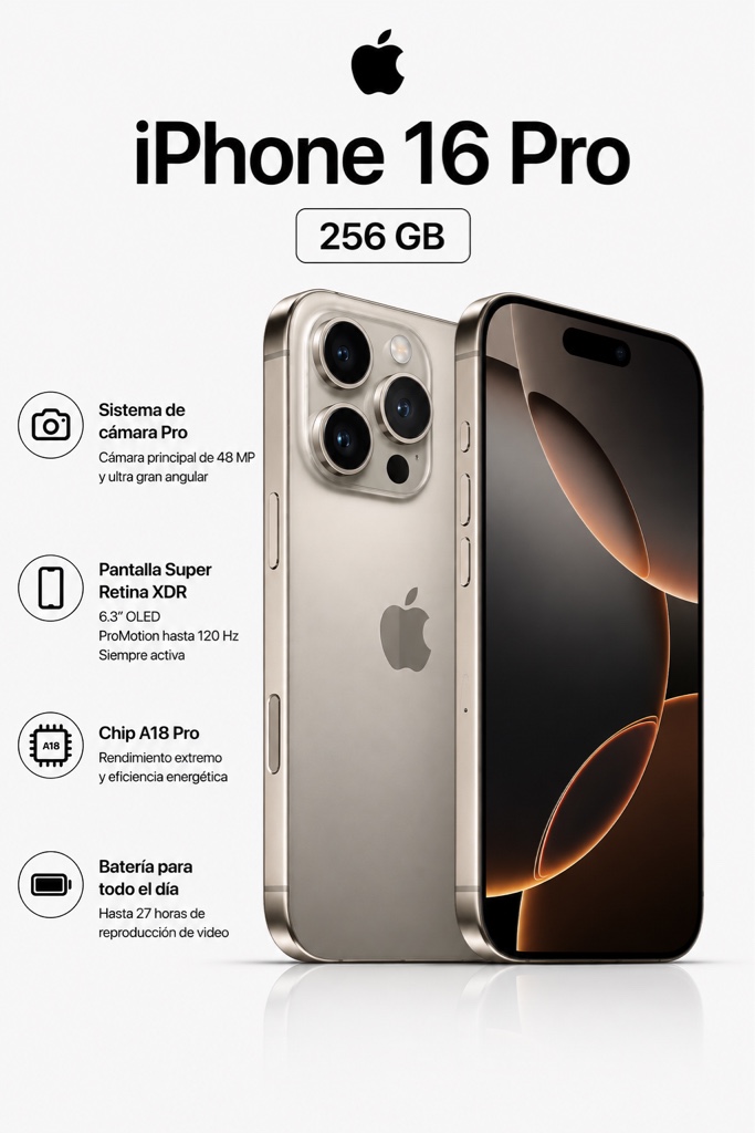 iPhone 16 pro 256 GB